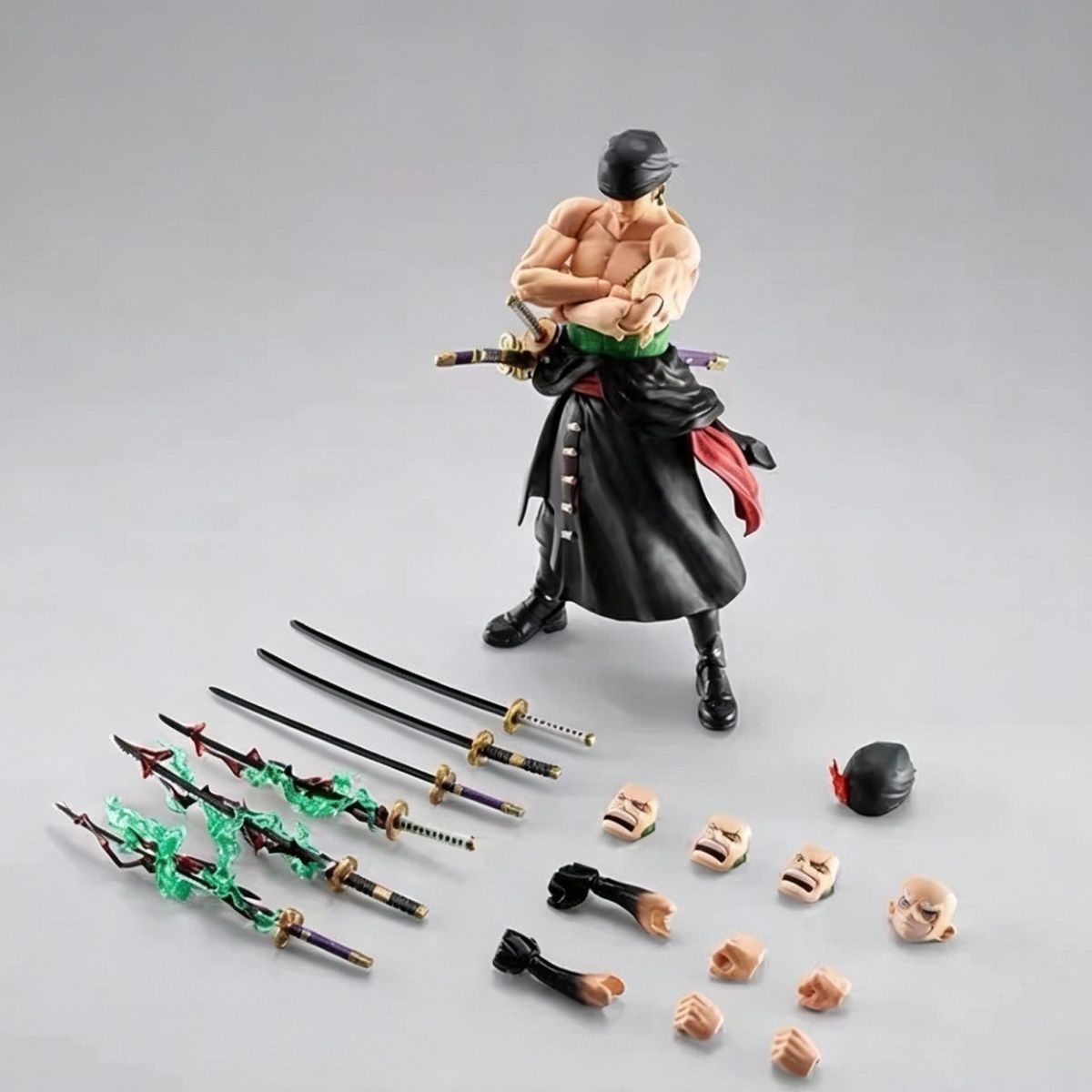 Anime Merchandise Sales - Figurine articulée Roronoa Zoro, modèle One