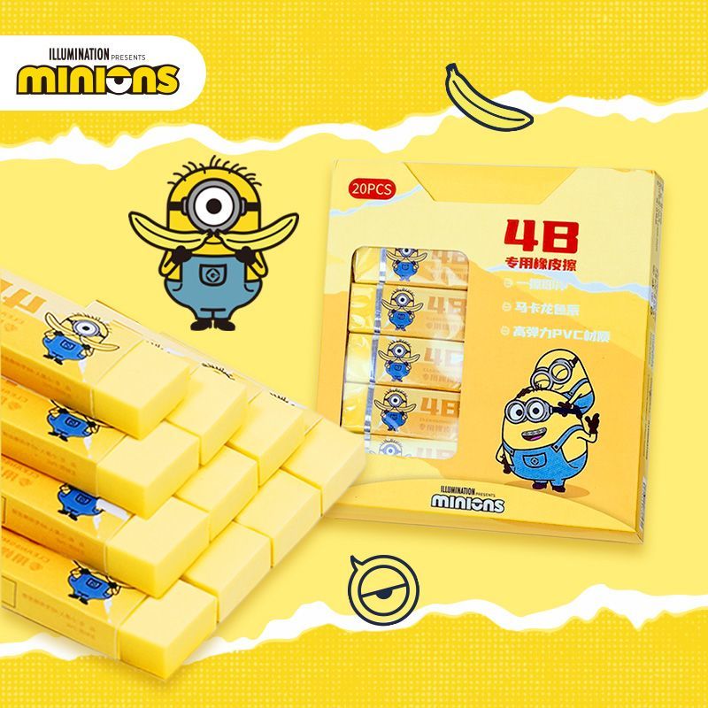 Erased Anime Merchandise - Gommes Minions, articles de merchandising du
