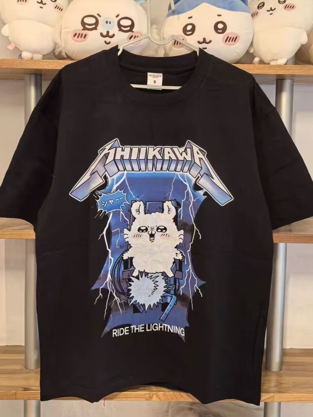 Anime Girl Merchandise - T-shirt Y2K Kawaii Chiikawa Anime en