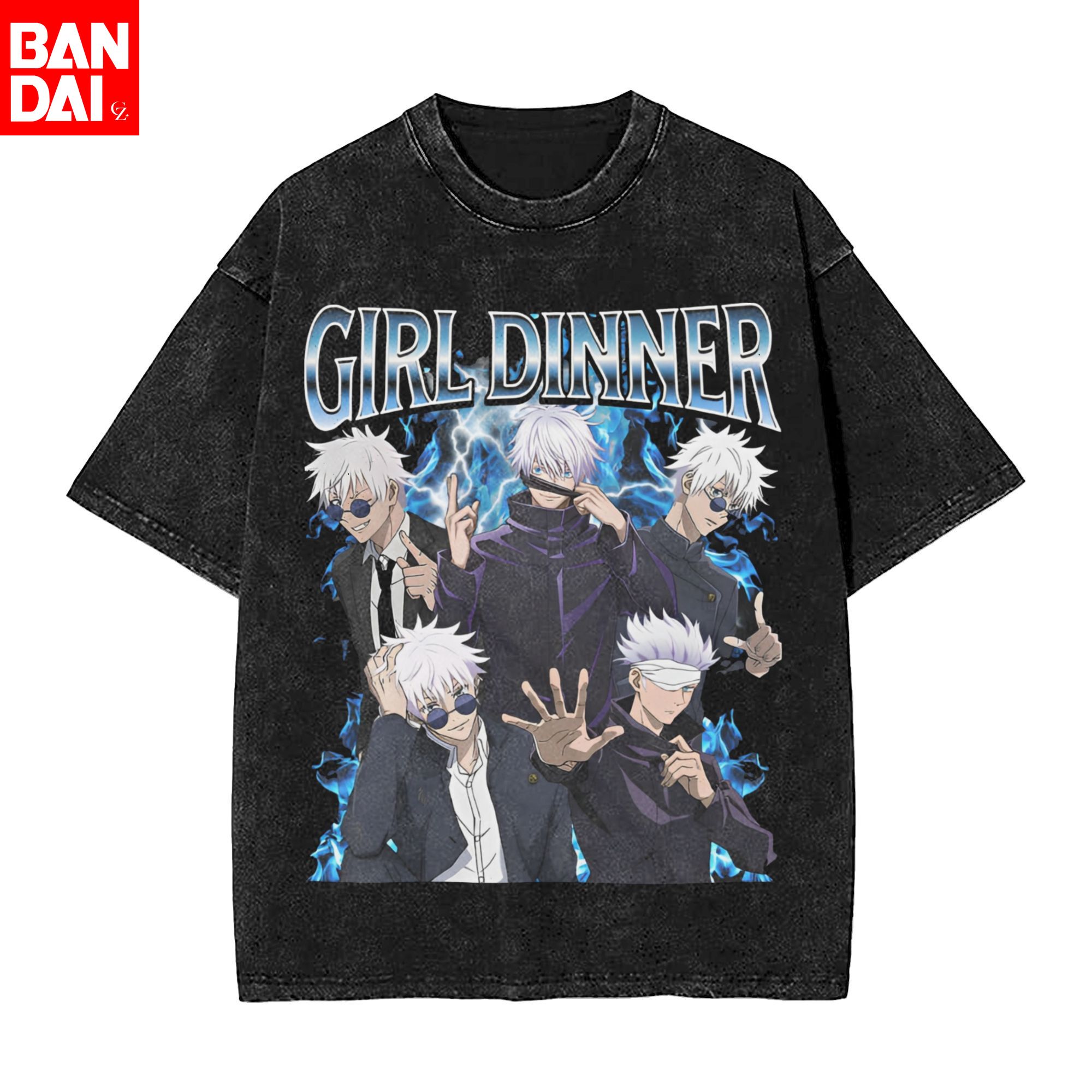 T-shirt oversize délavé Jujuts - Anime Girl Merchandise avis et prix