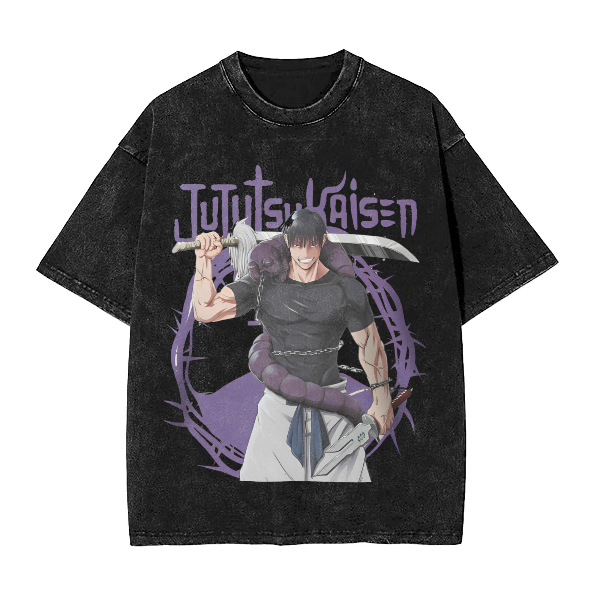 T-shirt oversize délavé Jujuts - Anime Girl Merchandise avis et prix