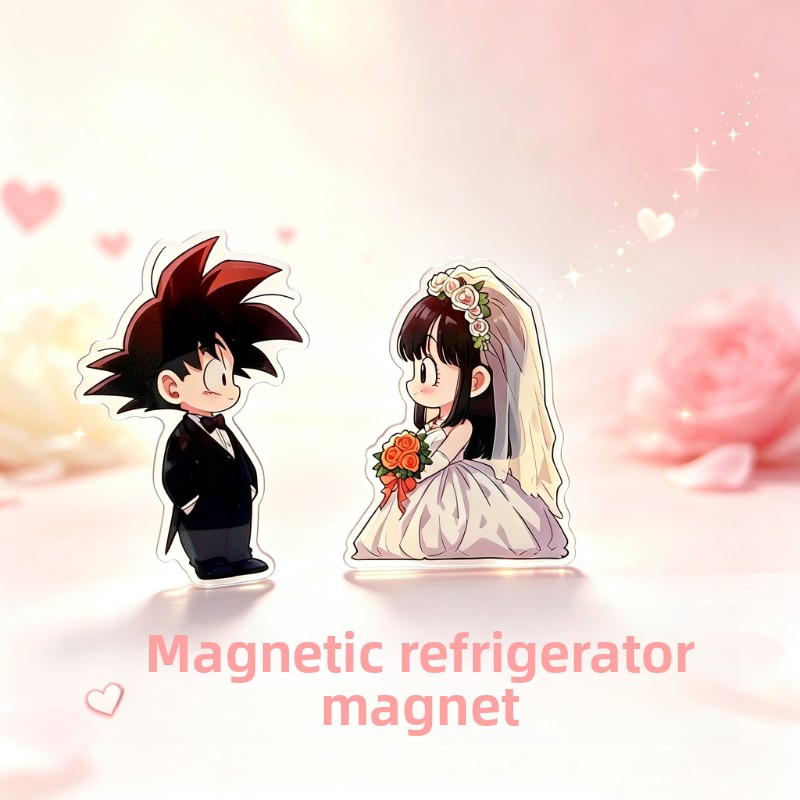 Aimant de réfrigérateur en acr - Anime Merchandise Dress avis et prix